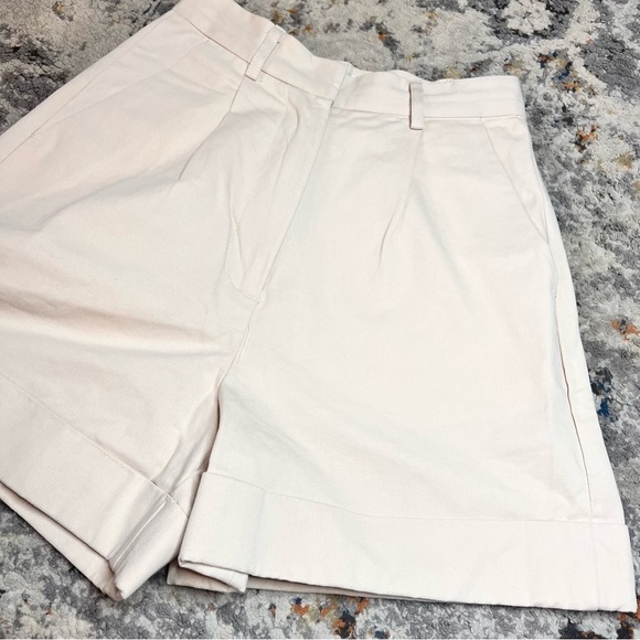 MOUSSY Tan Tailored High Waisted Shorts Women Size Small‎ - Picture 2 of 9